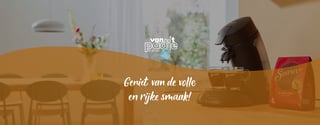 senseo actualiteit van t padje oranje banner desktop