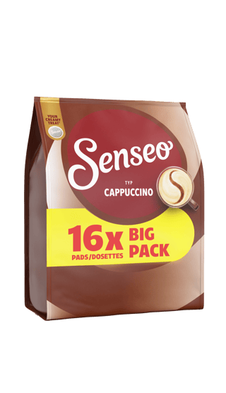 C21425906 Senseo Milk Cap 16x INT BROWN LDK front left v01 00