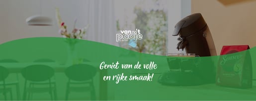senseo actualiteit van t padje groene banner desktop