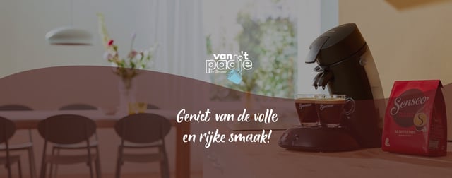 senseo actualiteit van t padje bruine banner desktop