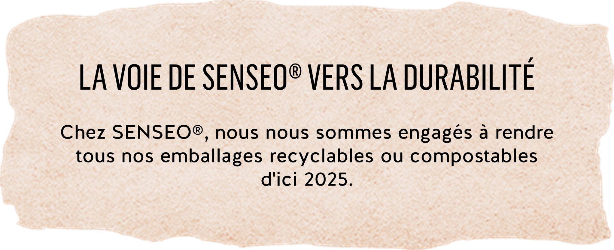 La voie de Senseo vers la Durabilite